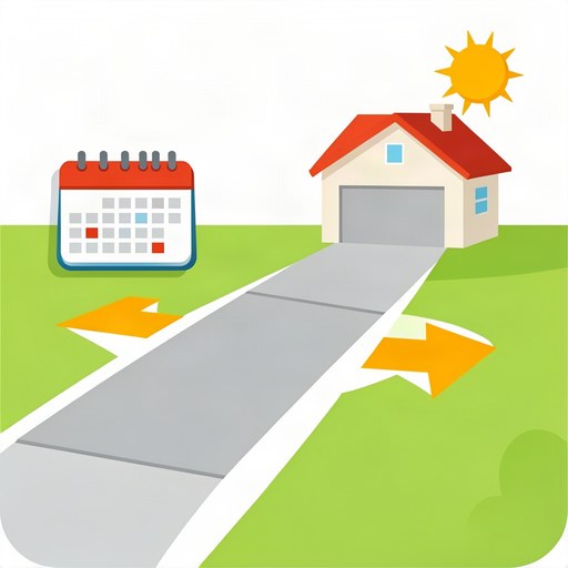 Concrete Driveway Lifespan in Akron